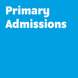 Primary school admissions button