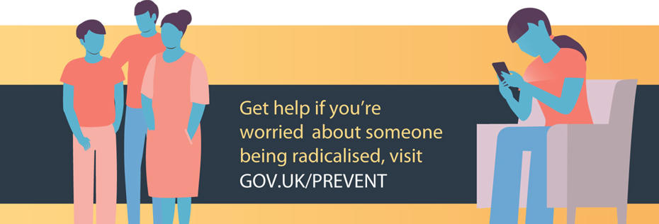 Government Prevent programme poster image