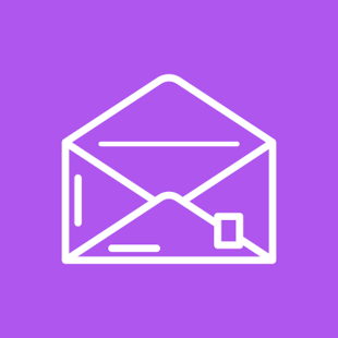 icon of envelope email